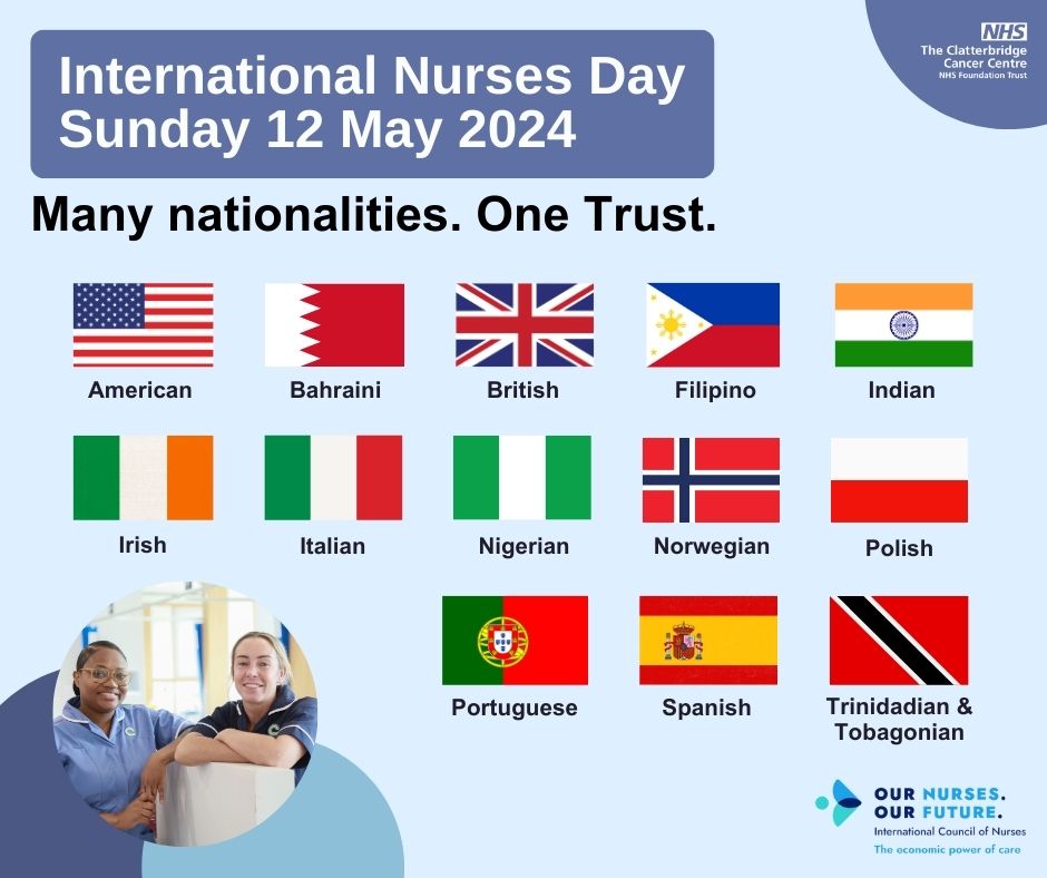 We are so grateful to have such an eclectic mix of nursing staff at CCC. Different stories, backgrounds, and cultures, all learning and working together to deliver the highest level of care. This #InternationalNursesDay, we thank you for everything you do 💚 #OurNursesOurFuture