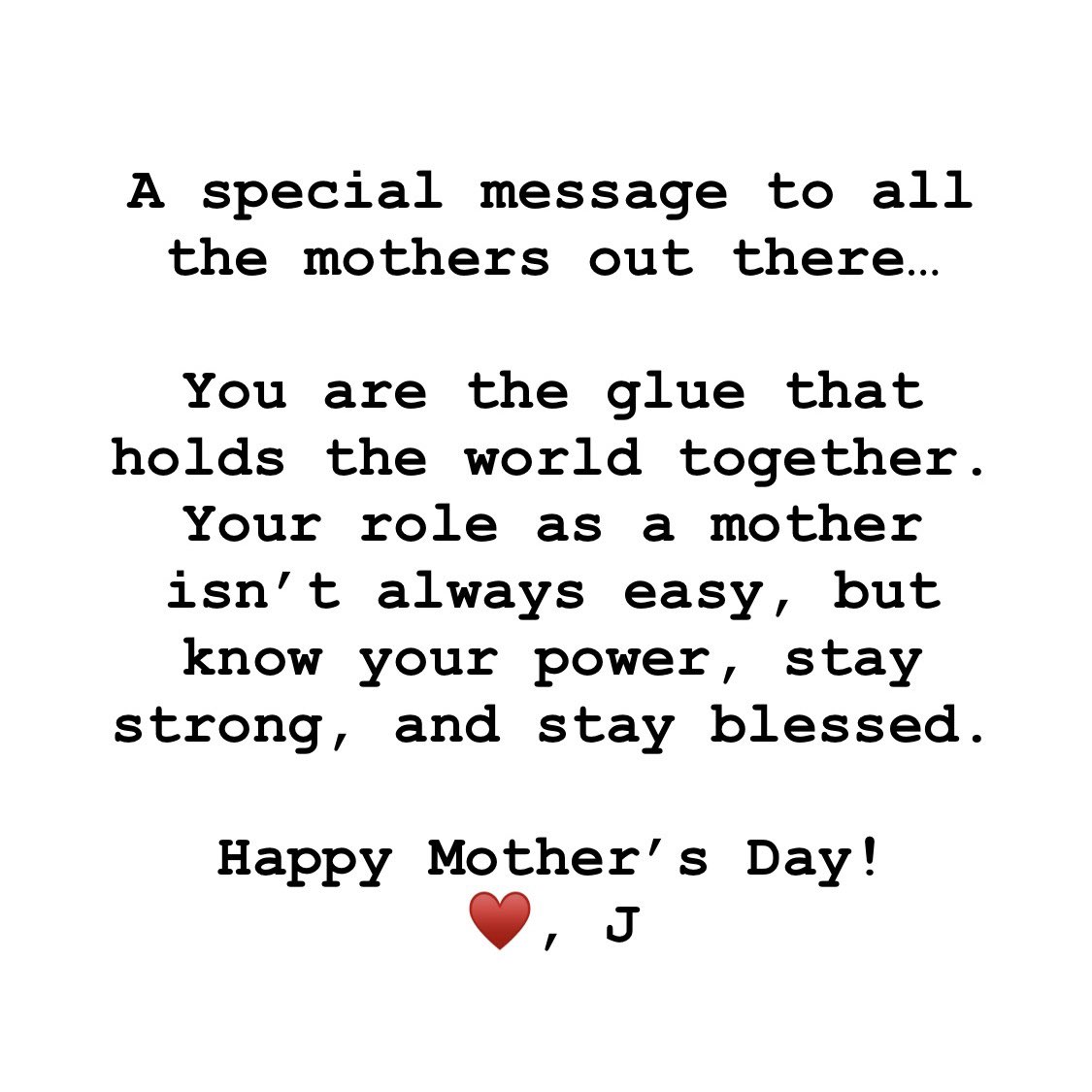 Happy Mother’s Day