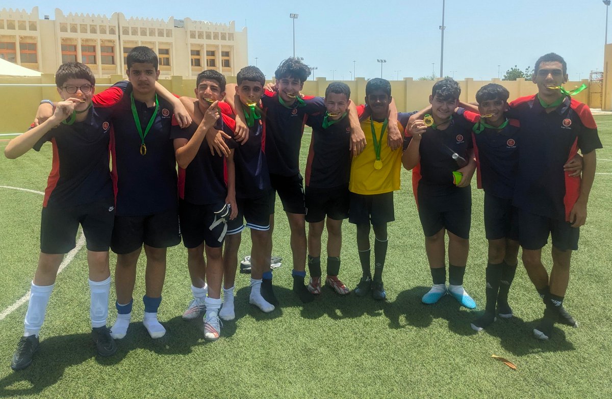 King's Boys Under-14 Football team has won the Royal Grammar School Invitational Football Tournament!

The boys remained unbeaten all day, beating Newton British Academy 4-1 in the final to secure the win and return to King's as champions. 🏆⚽👏

#committed #kingscollege