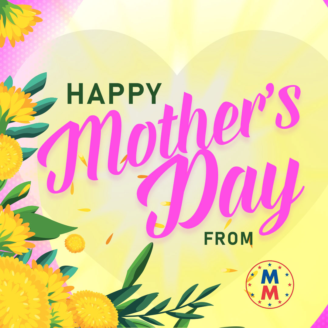 Wishing all the mom's out there a wonderful Mother's Day. Thank you for all that you do!