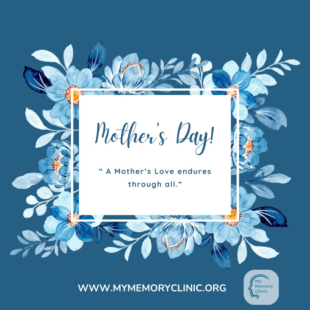 Happy Mother's Day! 
 #MothersDay #CelebrateMom #mymemoryclinic