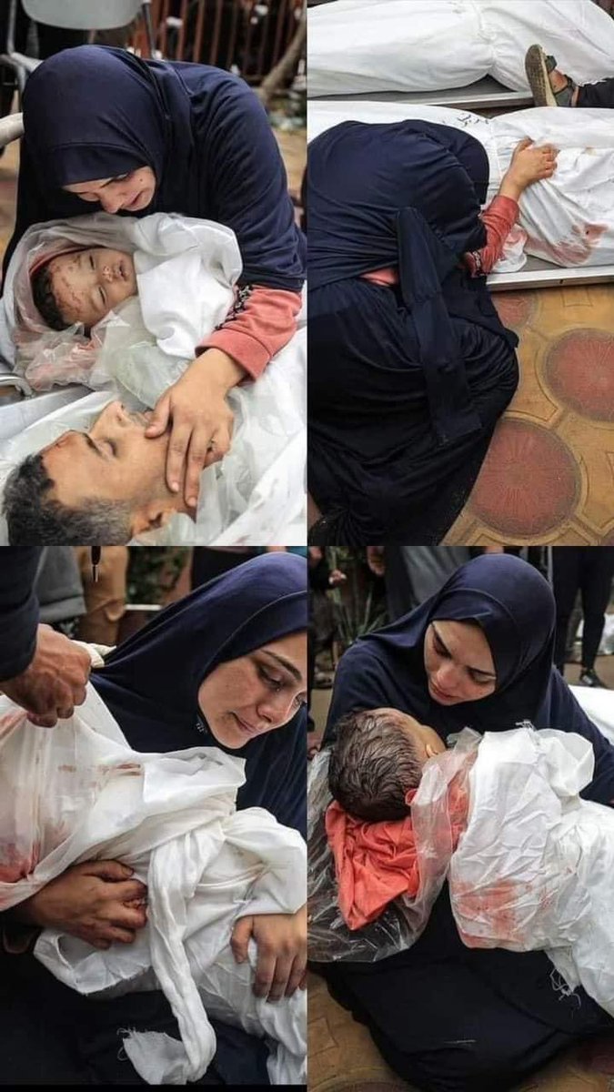 @POTUS This mother lost all of her family, who will say the #HappyMotherDay ?
#GazaHoloucast