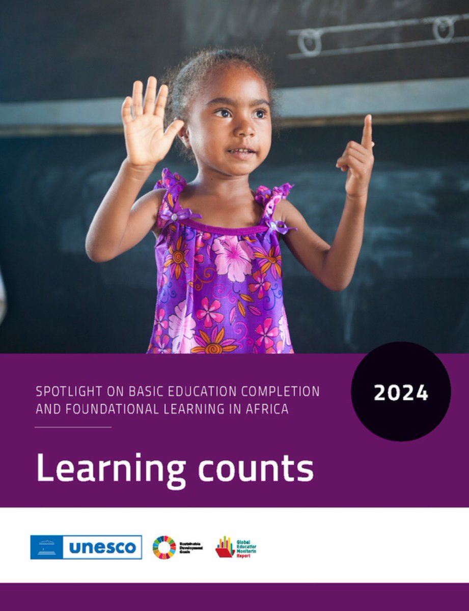 🆕'Spotlight on Basic #Education Completion & Foundational Learning in #Africa' Access @GEMReport+@ADEAnet's report & learn about the importance of alignment across curriculum, textbooks, teacher guides & assessments to support foundational learning. 👉 unesco.org/gem-report/en/…