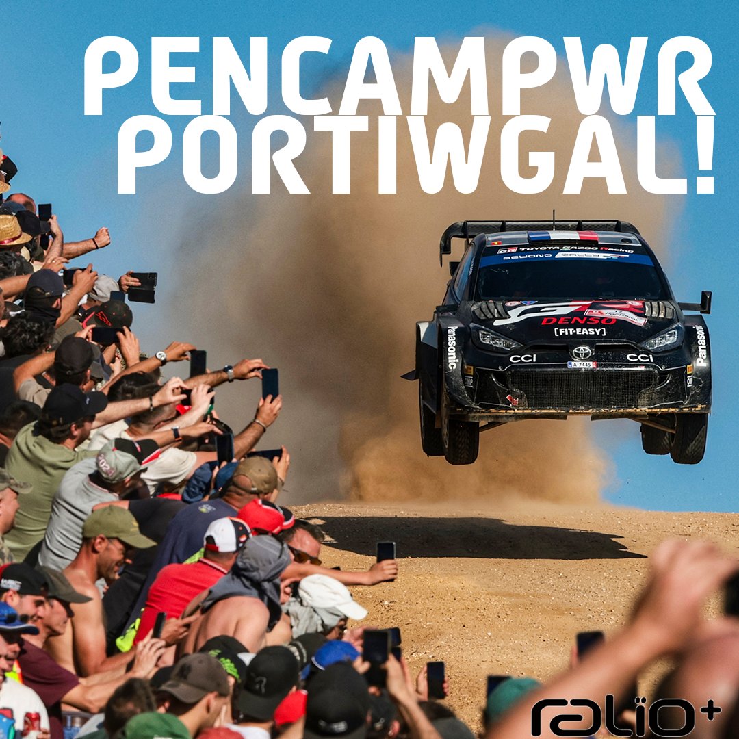 SEB YN SERENNU 🤩🇵🇹
It’s a record breaking SIX wins for Sébastien Ogier in Portugal! Llongyfarchiadau mawr i Seb a Vincent Landais!

Penwythnos i’w anghofio i Elfyn a Scott! Ymlaen i Sardinia 🇮🇹🙌

#RallydePortugal #WRC