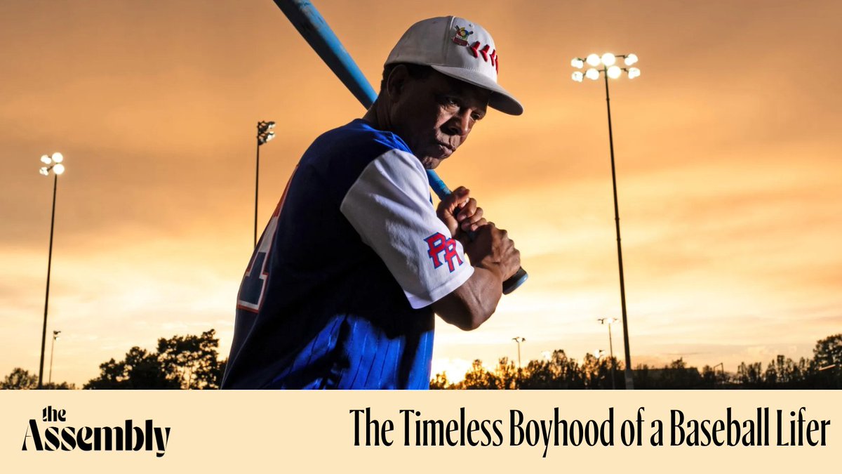 Kenny Glanville started playing baseball 50 years ago in an era when African-American players thrived. The complexion of the game has changed, but he keeps coming back for another season. ⬇️ theassemblync.com/culture/sports…