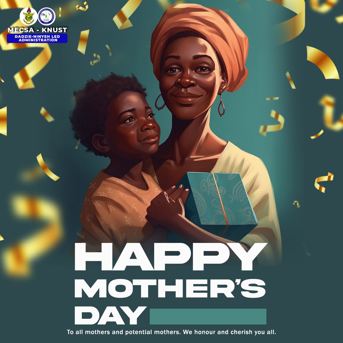 A sprinkle of love, a touch of magic, and a whole lot of appreciation for moms!' 
Mecsa Knust wishes all moms and women a happy mother’s day.#HappyMothersDay #MothersDay