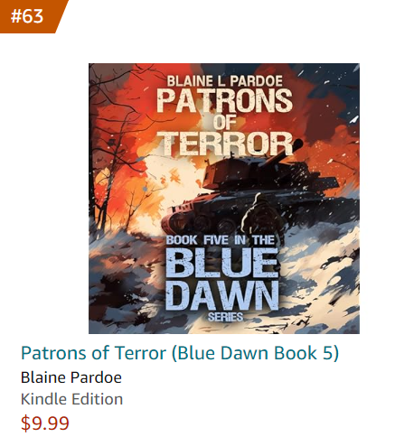 Not only am I involved with the graphic novel, Land&Sea Paradise, (indiegogo.com/projects/land-…) but on May 28, Patrons of Terror (Blue Dawn) drops. If you've ever been intrigued with the concept of a second American civil war, this is the series for you. amazon.com/gp/new-release…