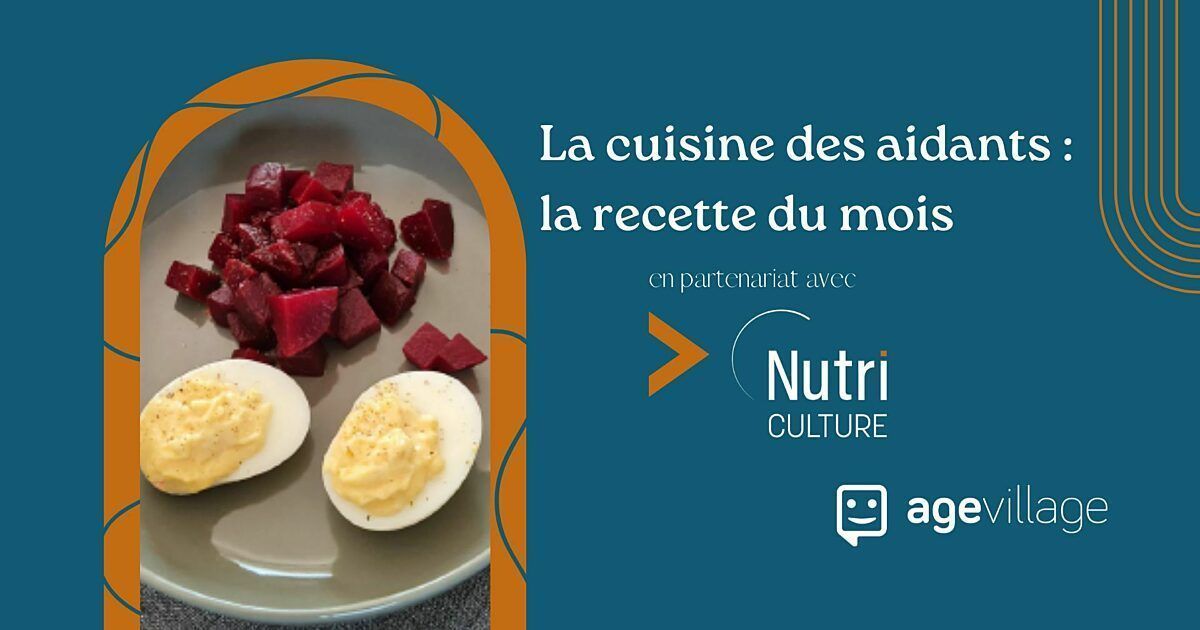 😋 La cuisine des #aidants : œufs mimosa & betteraves. Retrouvez la recette du mois en partenariat avec Nutri-Culture 👉 buff.ly/3JR5wBA 
@Nutri_Culture #nutrition #seniors #MardiConseil