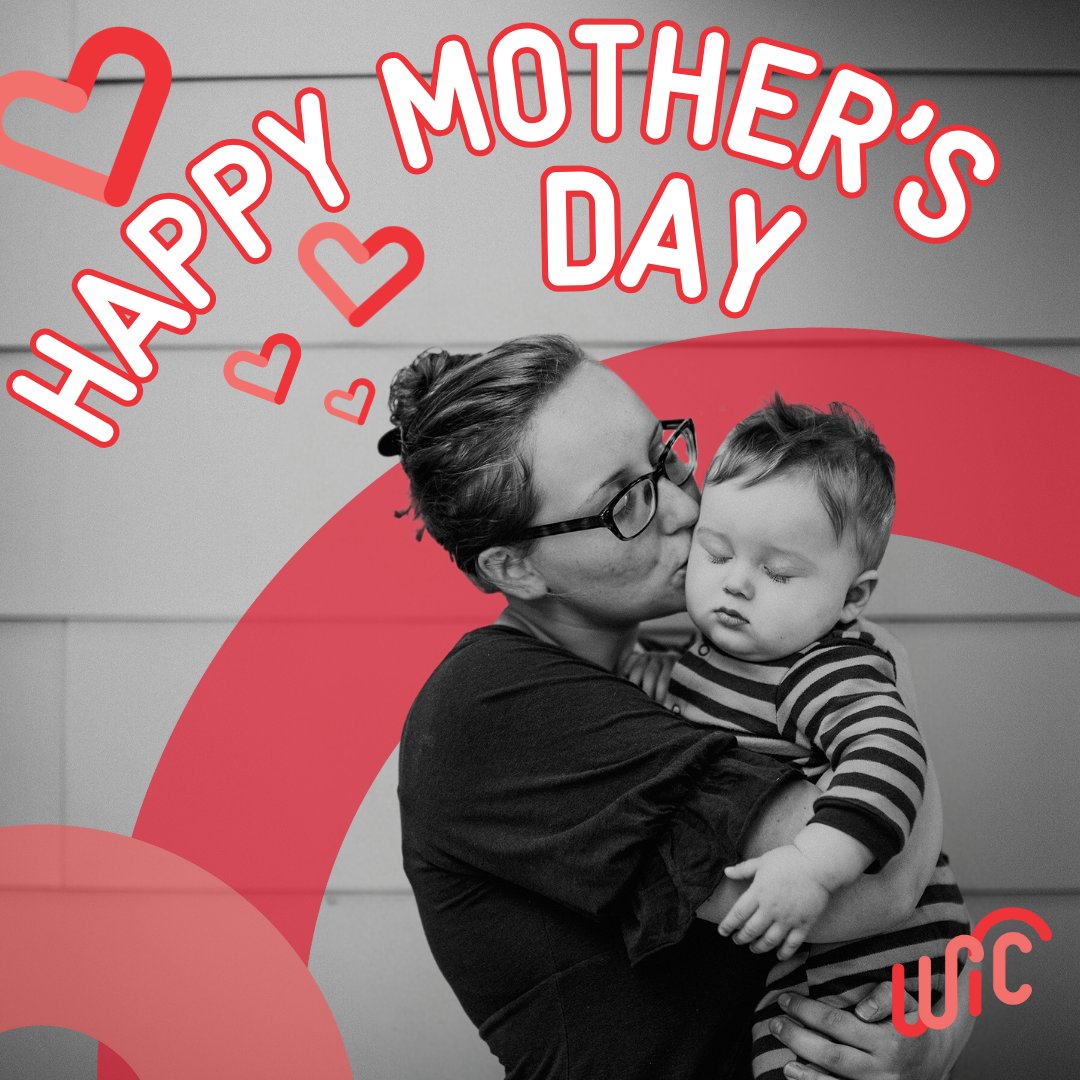 Happy Mother’s Day to all of the incredible moms out there! We are truly grateful for all you do. 💞 Today (and every day), WIC is here to support moms. ❤️ To learn more about the services WIC offers moms, visit bit.ly/41iAGsj to find a WIC clinic near you! #MothersDay