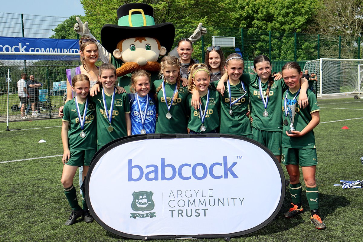 🎉🏆 Congratulations to Inter City FC who have been crowned Under 10s Champions at the Babcock Community Cup following a thrilling penalty shootout! A superb effort from Manadon FC who were this year's runners up. A huge well done to each and every one of you for taking part and