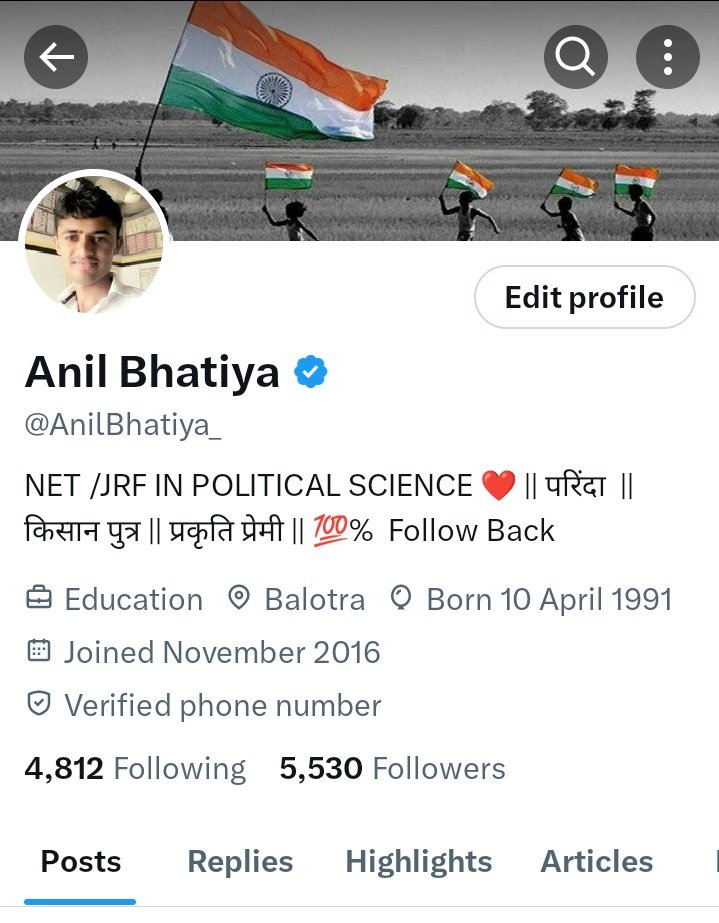 tr_bhatiya's tweet image. X Family me 5.5K members completed 
Thank You so much Everyone ❣️ 
#Keep_Supporting 🤝
#GoodEvening ❣️😍