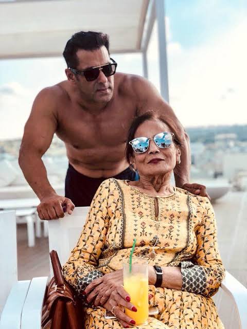 No matter how old i get, i'll always be your little boy.#SalmanKhan 
#HappyMothersDayMom