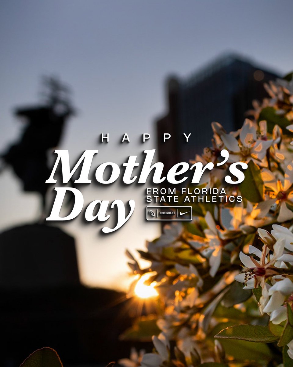 Thank you to all the Mothers for your love, strength, wisdom and guidance 🫶🏽 Today, and every day, is for you 🌸 #MothersDay | #GoNoles