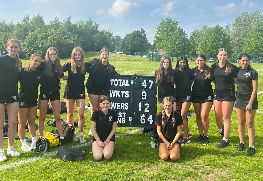 Well done to our U15 girls' cricket team who beat Denstone College in the second round of the National Cup competition in a low-scoring thriller!