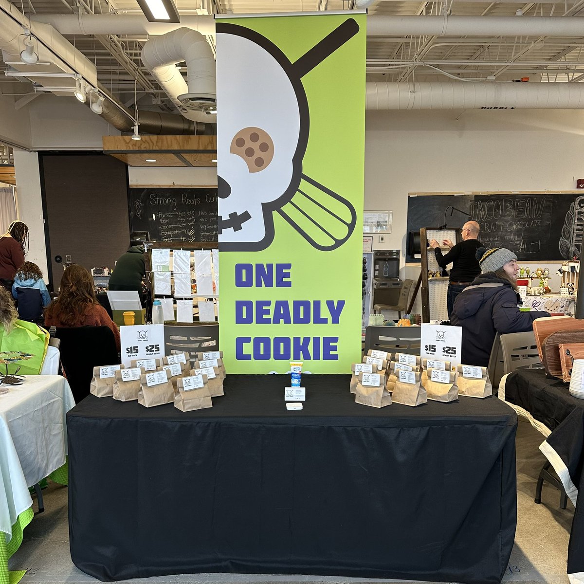 The best 🍪 in Newfoundland is at the #MothersDay Humpday Market (245 Freshwater Road) in St. John’s!

The market ends at 4:00 - we’ll sell our way before then. 🤤

#freesamples