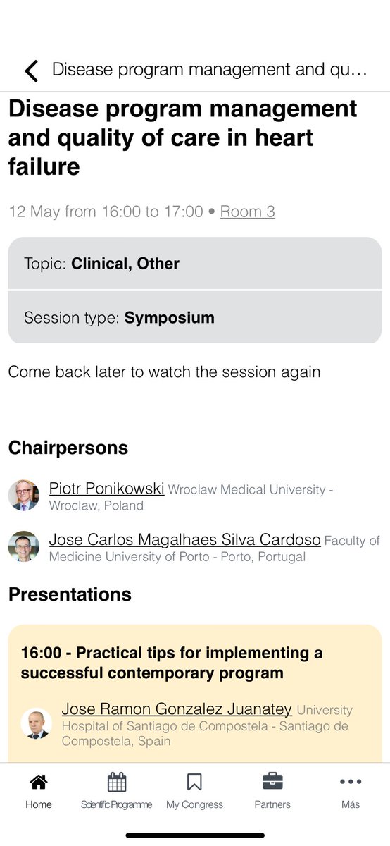 #HFA2024 this afternoon presentation on how develop a HF program and how assess the quality of care! HF solutions needs to be implement at local level! @secardiologia @CIBER_CV @SIAC_cardio