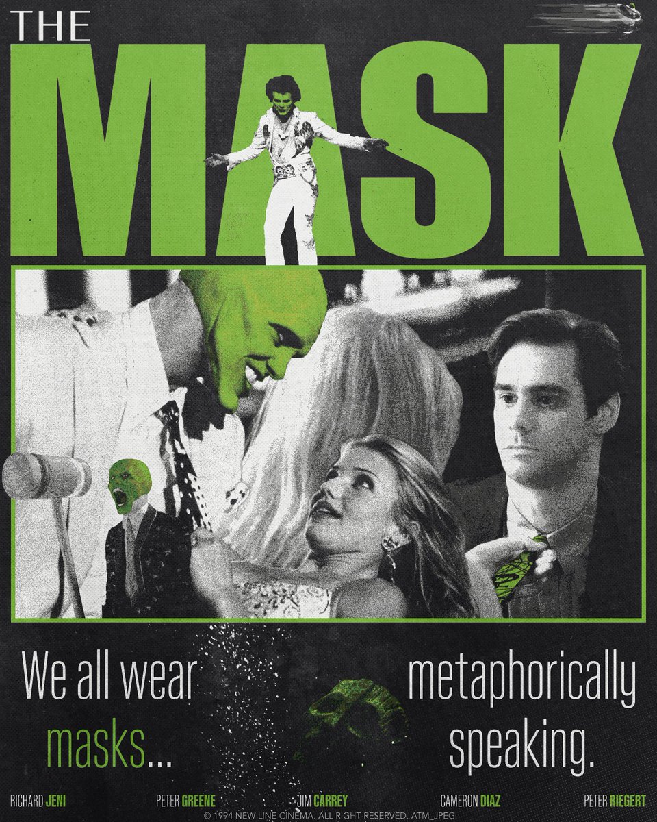 The Mask poster design by me !!