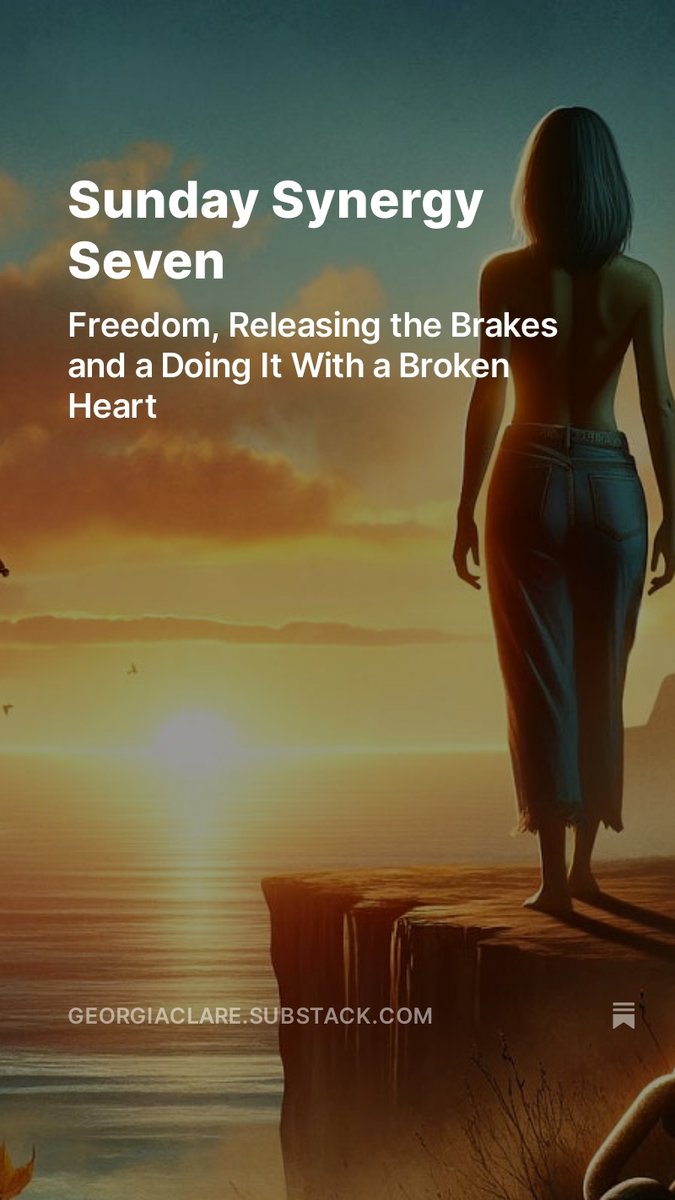 jorjaclare's tweet image. Sunday Synergy Seven open.substack.com/pub/georgiacla…