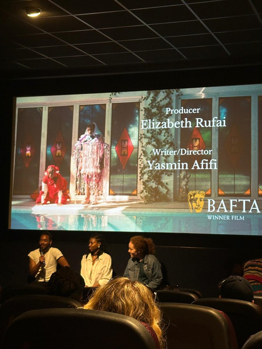 Yesterday's LEADING WOMEN showcase inc BAFTA and OSCAR recognised shorts, all British women of color, absolutely lovely. A return to cinematic inspiration. Thank you over 100+ who attended, nice to spend time with old friends and new. Pleasure to Q my dear talented friends! 🎉🔥