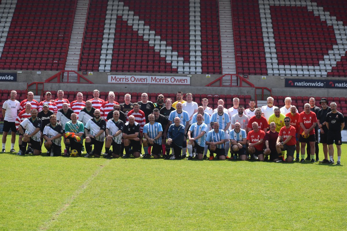 This afternoon it's our annual Football Fans in Training tournament!

The players have weighed in and after playing their matches, they'll be finding out their progress since finishing the course!

Good luck and enjoy the afternoon.

🔴⚪⚽🏆 #ProudToBeSwindon #WherePeopleMatter