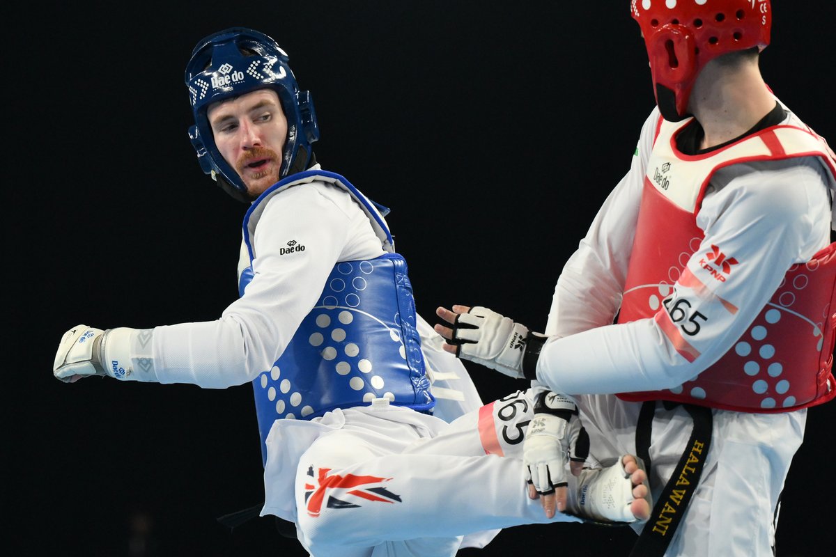 Bradly goes BACK TO BACK 💥 @GBTaekwondo's 'Mr Consistent' @tkdbradly retains his European crown! Silver in Tokyo, Paris right around the corner 🙏