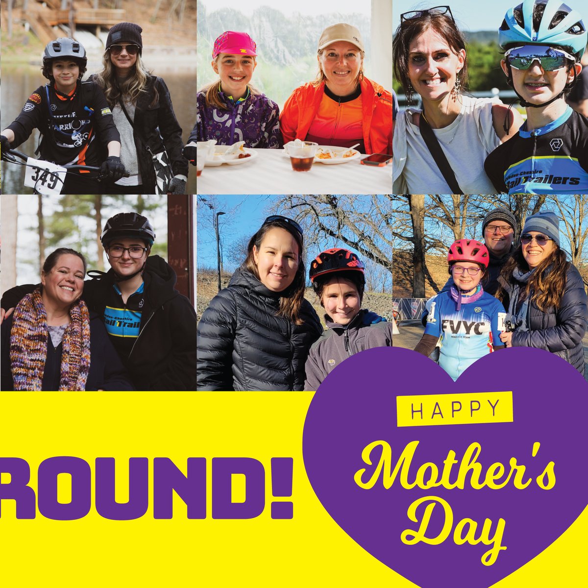 We can't do it without them! 
Happy Mother's Day to all our fabulous moms (and 
grandmoms!) who make it all possible.