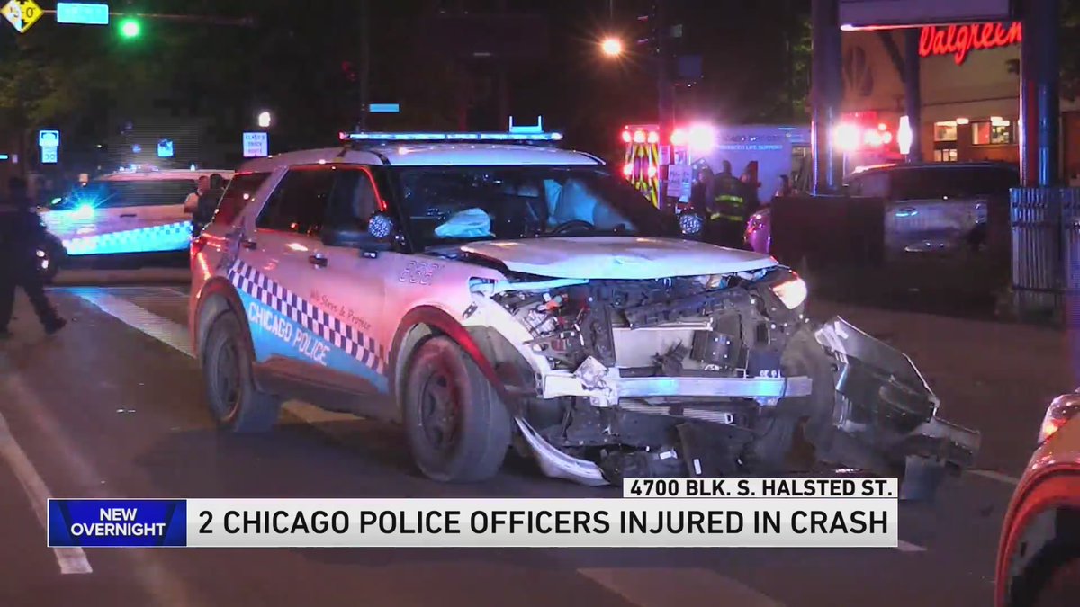 2 CPD officers injured in South Side collision between squad car and van overnight: wgntv.com/news/chicago-n…