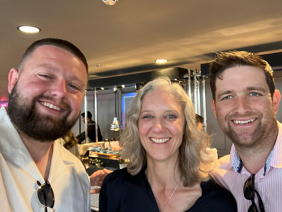 Assistant Manager Andy May, Board Director Tammy Parlour and Manager Kevin Foster enjoying a wonderful @FAWNL Awards ahead of the @AdobeWFACup Final! 🙌