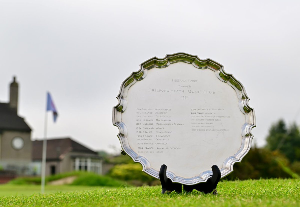 🏴󠁧󠁢󠁥󠁮󠁧󠁿 England 7-9 France 🇫🇷 Once again, the teams draw the morning foursomes 2-2 @MoortownGC. 8 points up for grabs this afternoon. Can England fight back to claim the trophy? Live scoring 👉golfgenius.com/pages/4797366 #RespectInGolf #TogetherInGolf @ffgolf
