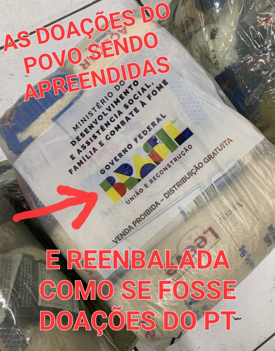PaulinhoCostaP1's tweet image. PREFEITO DE CANOAS ( PT ), EDITOU DECRETO DE APROPRIAÇÃO DE DONATIVOS.
E ESTÁ REEMBALANDO COM SELO DO GOVERNO FEDERAL.

PT É UMA ORGANIZAÇÃO CRIMINOSA DE FILHOS DE PUTA !