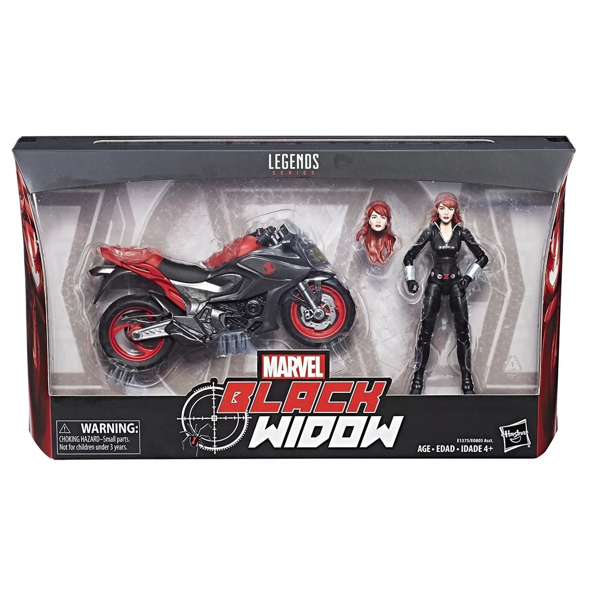 Hasbro Marvel Legends Black Widow & Motorcycle Set is down to $23.81 on Amazon - amzn.to/4dEHmHS #ad