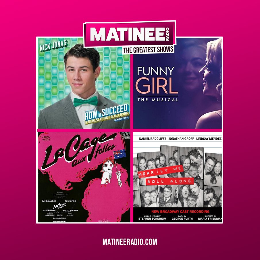 Coming up - Clive has more classics for a sunny Sunday afternoon including music from #CleoLaine, #Liza, #LaCage, @elaine_paige & fresh takes on iconic showstoppers from @nickjonas, #DanielRadcliffe & #SheridanSmith ☀️ 🔊'Play Matinee Radio' 💻linktr.ee/MatineeRadio