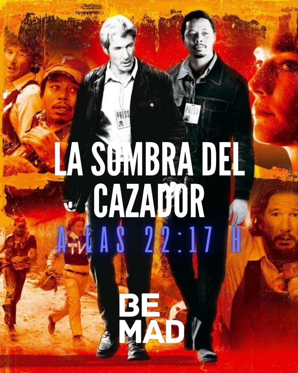 Acompaña a este equipo de prensa en busca de la verdad 🔎🗞️ ver.tw/97jnf 👉 LA SOMBRA DEL CAZADOR - 22:17 H ¡En #BeMad estamos #LocosPorElCine!