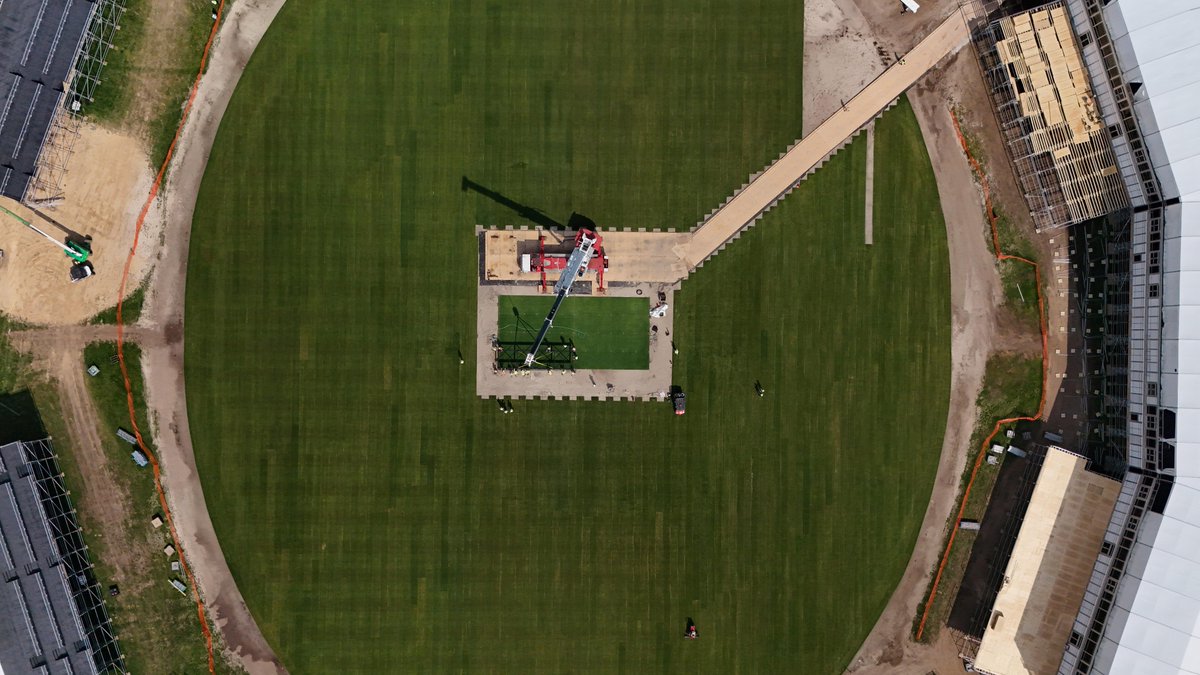 The stunning Nassau County International Cricket Stadium in New York 🤩

More on its completion ➡️ bit.ly/44HHGBU

#T20WorldCup