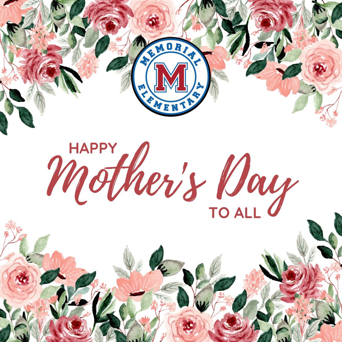 Happy Mother’s Day! 💕 Wishing each and every mom, mom-to-be, mother-figure, and especially the educator-moms a beautiful day. #HappyMothersDay #HISDMemorialPTO #BlessedWithTheBest