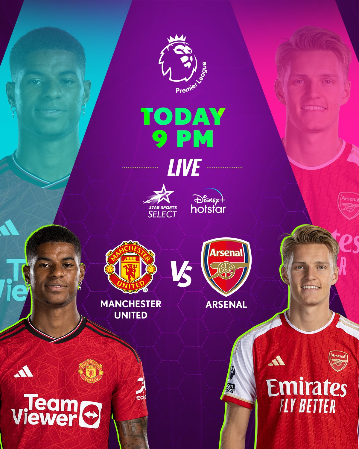 Star Sports Football on X Will ManUtd cause hindrance in the title charge of Arsenal when they clash at Old Trafford Tune in to MUNARS today 9 PM only on Star Sports Select