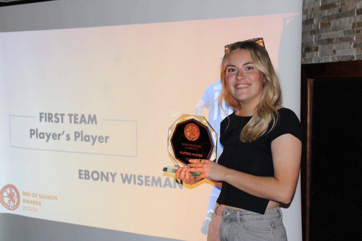 Player’s Player of the Season 🧑‍🧑‍🧒‍🧒

One that’ll mean the most, being voted for by your teammates. Our captain 𝓔𝓫𝓸𝓷𝔂 𝓦𝓲𝓼𝓮𝓶𝓪𝓷 has led by example and provided the most (14) assists along the way!

#RBWFC #WeAreBorough