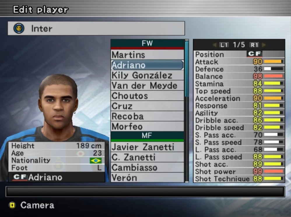 you guys never played pes6 against someone that perfectly knows how to use inter (especially adriano) and it shows.