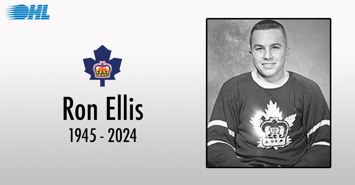 The #OHL is mourning the loss of former #StanleyCup champion and #MemorialCup champion Ron Ellis, who has passed away at the age of 79.

IN MEMORIAM 🪦: tinyurl.com/57uh498v
