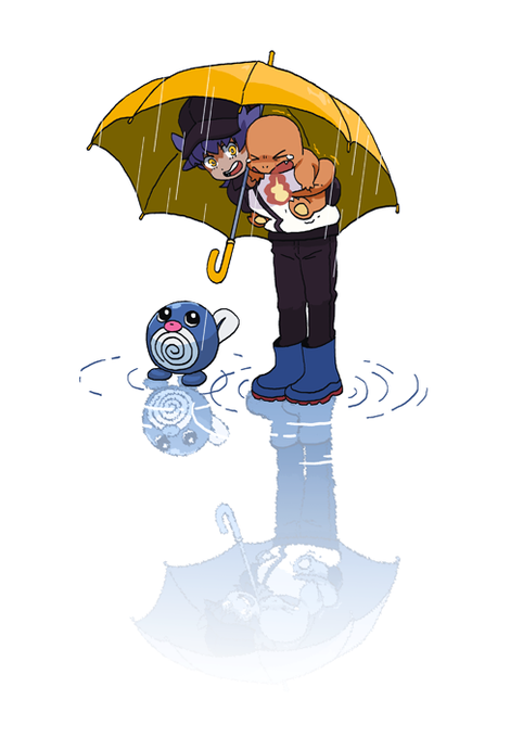 「笑い 傘」のTwitter画像/イラスト(新着)