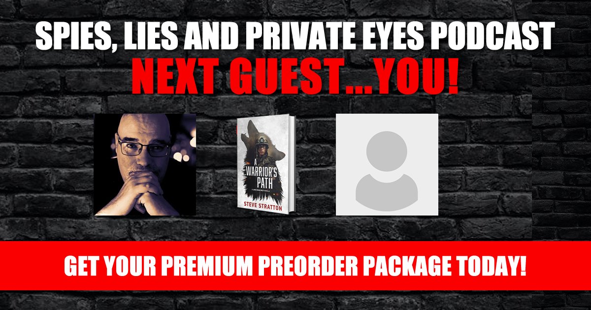 If you purchase a Premium Preorder Package for my upcoming novella, A WARRIOR'S PATH (pub. by @sbacknovellas 6/11/24), you could appear with me on @tmccauley_nyc’s SPIES LIES AND PRIVATE EYE PODCAST to discuss the book. Plus you will receive numerous other benefits! Learn more