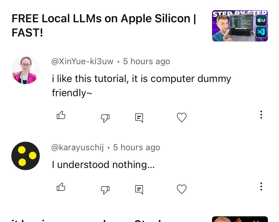 these two comments were actually next to each other. 😆