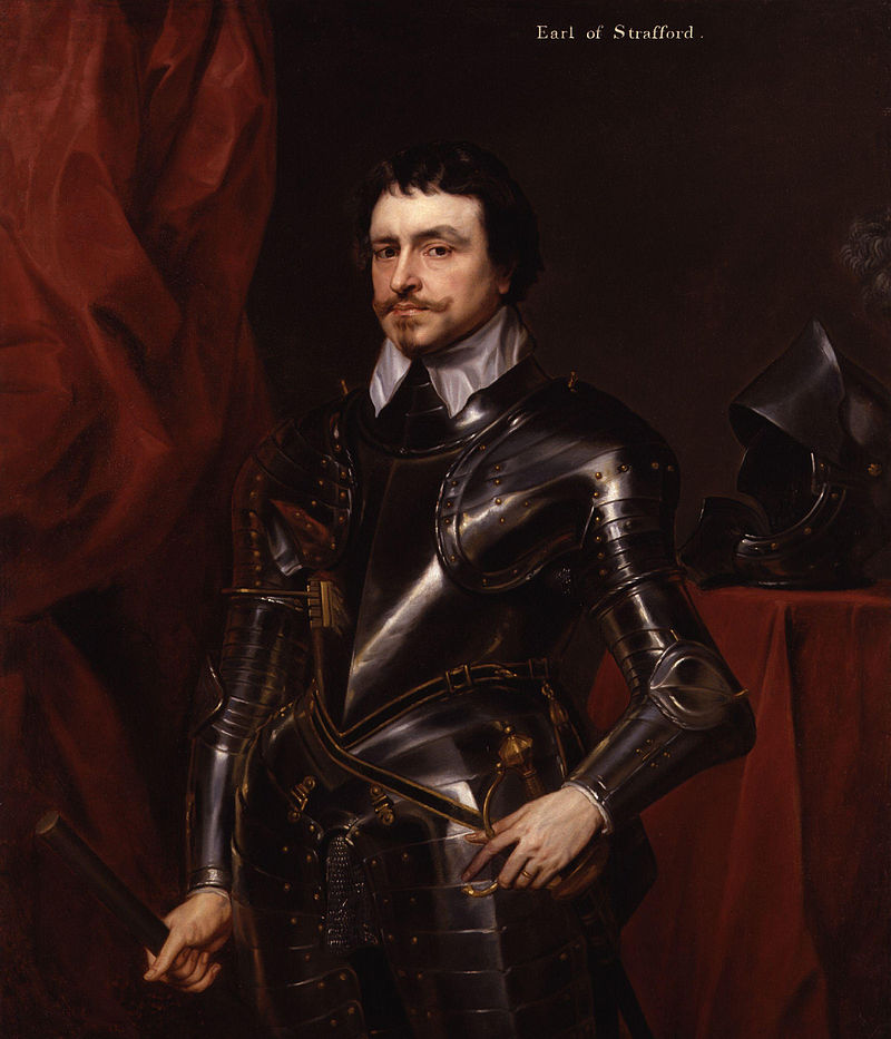 #OTD 1641 Thomas Wentworth was executed. He entered Parliament as MP for Yorkshire in 1614 & from 1632-40 was Lord Deputy of Ireland. After he defended himself against impeachment charges, Parliament passed a bill of attainder to ensure he was executed. ow.ly/8brx50EBAN2
