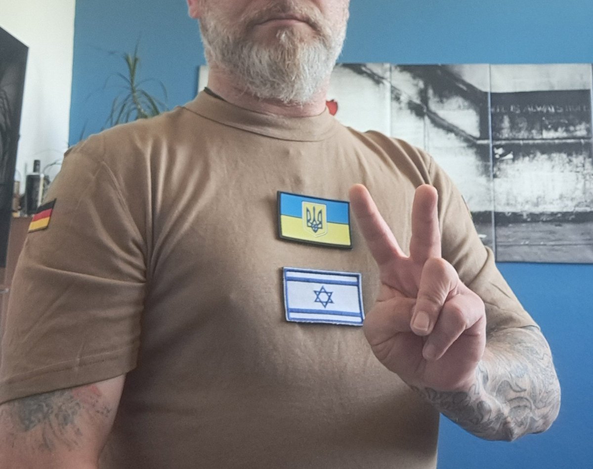 #WeStandWithUkraine
#WeStandWithIsrael 🇺🇦🇮🇱🇩🇪