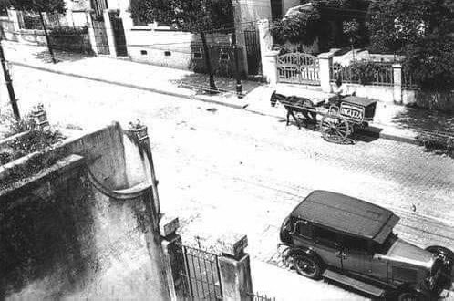 Algum trecho da Rua Augusta, em 1932. #SPFotos