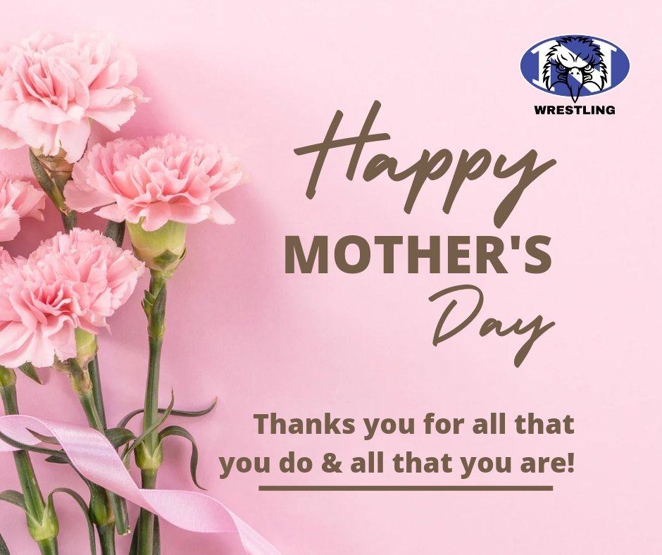 Wishing our Wrestling Moms & all Moms a very Happy Mother's Day! Thank you for all that you do & for being our biggest fans! #GoBlueEagles #GoLadyBlueEagles #NazarethProud 🔵🦅🤼‍♀️🤼‍♂️