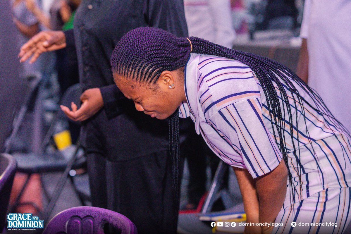 🎶 My worship is to you, my life an offering… I lay it at your feet.🎶

#DominionCity #DCLagosHQ #GraceForDominion #PriestlyBlessing