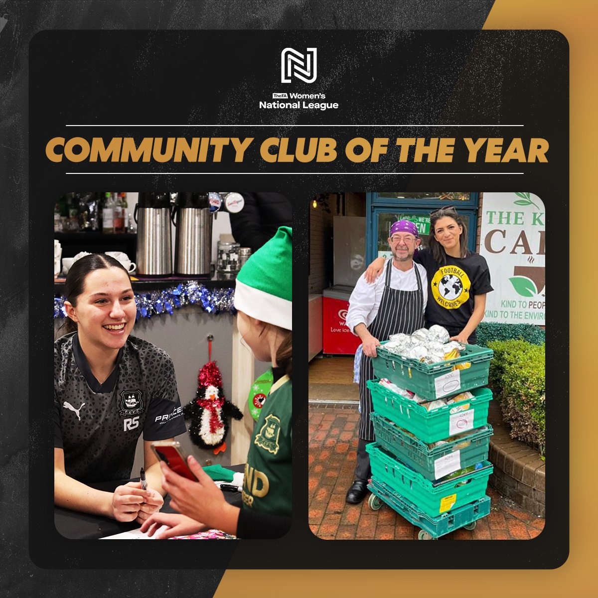 The 2023/24 FA WNL Community Clubs of the Year 🏆 Plymouth Argyle and Actonians #FAWNLAwards