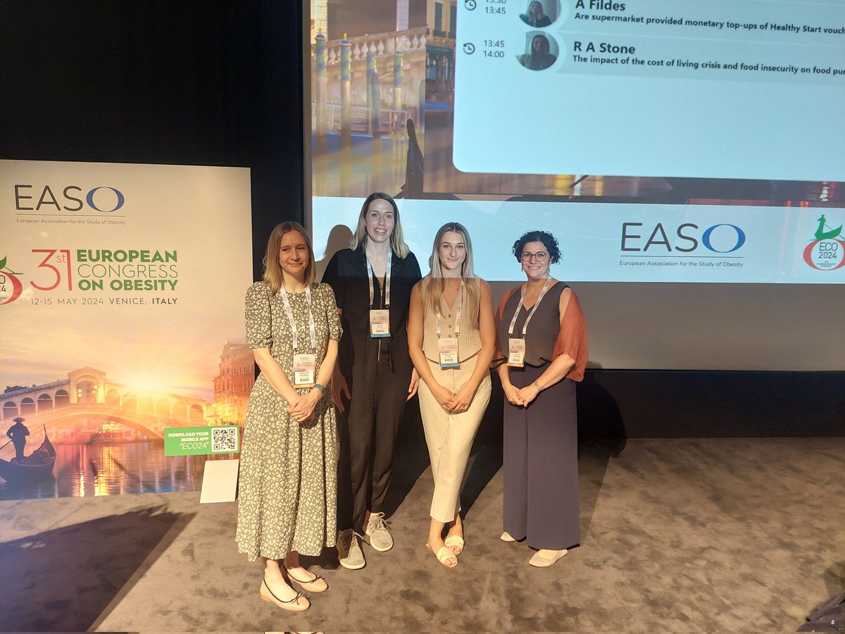 Really enjoyed presenting our @RurbanRev findings on #CommunityFoodGrowing at #ECO2024 with brilliant co-presenters @juliawolfson @ali_fildes & @DrRAStone in our session on #FoodInsecurity