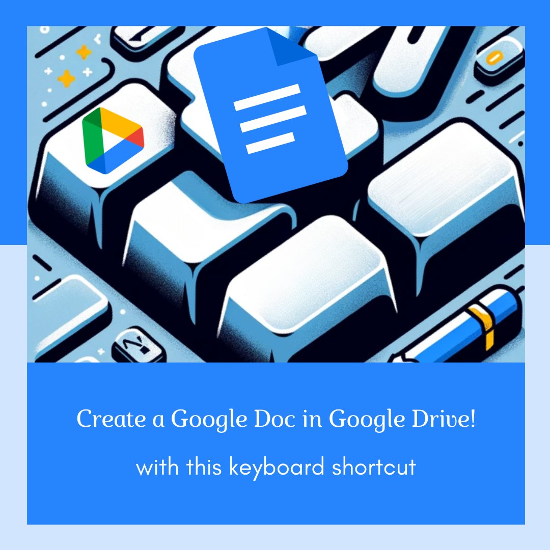 🖥️✨ Discover a Google Doc Shortcut:

⌨️ Master keyboard shortcuts in Google Drive.

📃 Boost your productivity with ease.

Create a Google Doc Keyboard Shortcut in Google Drive. 

alicekeeler.com/2018/09/11/cre…

#GoogleEDU #GoogleDocs